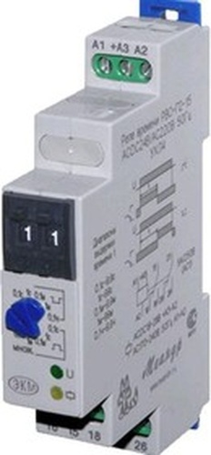 Реле времени РВО-П2-15 0.1с-9.9ч 24В/220В УХЛ4 | код. 4640016932917 | Меандр АО