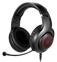 Наушники с микрофоном A4Tech Bloody G220 черный 2м мониторные оголовье (G220 AUX3.5-4PIN + USB) | код 1431308 | A4TECH