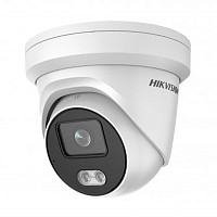 Видеокамера IP 4Мп уличная купольная с LED-подсветкой до 30м и технологией AcuSense (4mm) | код 311315185 | Hikvision