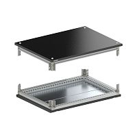 Крыша и основание RAL9005 с направляющими для корпусов CQE N, ШхГ 800х600 мм, комплект | код R5NKTB86 | DKC