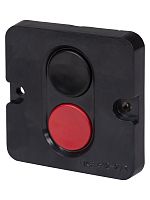 ПКЕ 612 У3, красная и черная кнопки, IP40 TDM | код SQ0742-0023 | TDM
