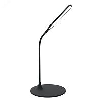 Светильник настольный светодиодный LED 8 Вт 500 Лм 3500-5500К модель GTL502 черный диммируемый Qplus | код GT5022 | GAUSS