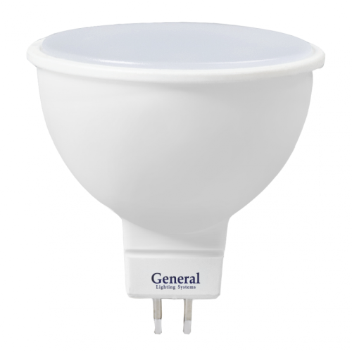 Лампа светодиодная GLDEN-MR16-10-230-GU5.3-4500 потребляемая мощность 8.5Вт | код 686300| GENERAL