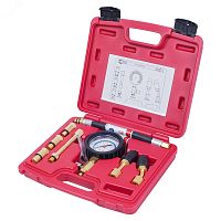 Компрессометр бензиновый 0-21 атм кейс 8 предметов | код 120-10821C | Мастак