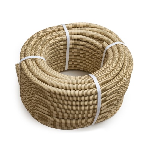 Труба гофрированная ПП легкая 350 Н негорючая (НГ) стойкая к ультрафиолету сосна с/з d16 мм (50м/4950м уп/пал) Промрукав | код PR02.01184 | ПРОМРУКАВ фото 3