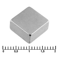 Магнит RUICHI B 10x10x5 мм, класс N35, квадратный | код 87894 | Ruichi