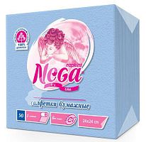 Салфетки Nega 75 листов цв. Пастельно-синий | код 0421 | NEGA