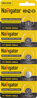 Батарейка NBT-CR1220-BP5 | код 94778 | Navigator Group