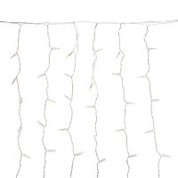 Гирлянда светодиодный Дождь 2x0,8 м, прозрачный провод, 230 В, диоды синие | код 235-103 | Neon-Night