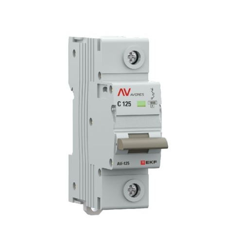 Выключатель автоматический AV-125 1P 125A (D) 10kA EKF AVERES | код mcb125-1-125D-av | EKF фото 4 Выключатель автоматический AV-125 1P 125A (D) 10kA EKF AVERES | код mcb125-1-125D-av | EKF фото 4