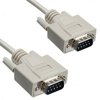Кабель RS-232 DB-9M/DB-9M интерфейс: RS-232 (DB-9M - DB-9M), Кабель RS-232 для подключения устройств через COM-порт, прямой или перекрестный, 1,8 метра | код RS-232 DB-9M/DB-9M | TELEOFIS
