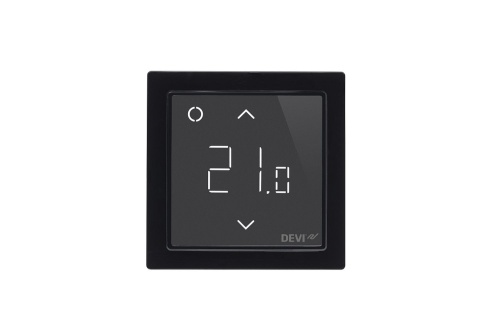 Терморегулятор интеллектуальный reg Smart с Wi-Fi 16А черн. | код 140F1143 | DEVI