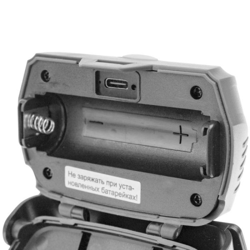 Фонарь налобный LED53412 аккум. 3.7В COB+LED 3Вт 3 реж. 3 x AAA Type-C бокс карбон Camelion 15764 фото 4 Фонарь налобный LED53412 аккум. 3.7В COB+LED 3Вт 3 реж. 3 x AAA Type-C бокс карбон Camelion 15764 фото 4