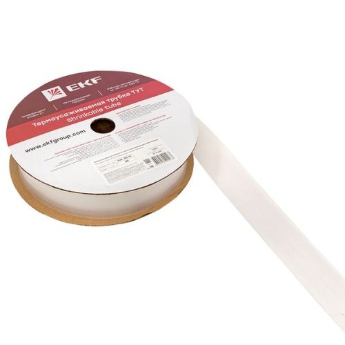 Термоусаживаемая трубка ТУТ 25/12,5 прозрачная рулон PROxima | код tut-25-tr | EKF фото 5