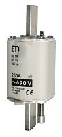 Предохранитель с ударной иглой NH-1_K/gG 160 A KOMBI 690V | код 004113344 | ETI