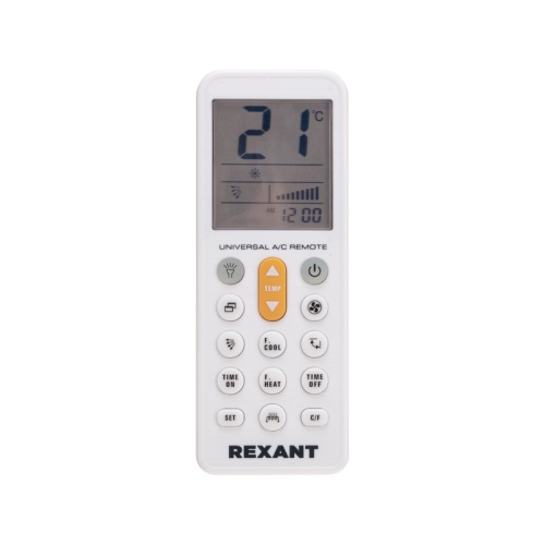 Пульт универсальный для кондиционеров (RX-102AII) REXANT | код 38-0105 | REXANT