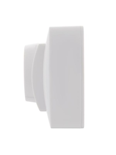 DEMET Розетка с заземлением наружная белая | код 711-0200-122 | Lezard фото 3