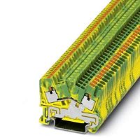 Клемма защитного провода PTS 2,5-PE | код 3211867 | PHOENIX CONTACT