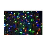 Электрогирлянда занавес,110Х150, 250 разноцветных светодиодов, 8режимов, IP20, LDCL250C-M | код 4690601020765 | JazzWay