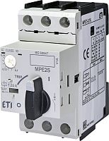 Автоматический выключатель защиты двигателя MPE25-0,16 | код 004648001 | ETI