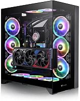 Корпус Thermaltake CTE E660MX черный без БП E-ATX 13x120mm 11x140mm 2xUSB3.0 audio bott PSU | код 2026217 | THERMALTAKE