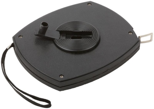 Рулетка, черный закрытый пластиковый корпус, стальная лента 50 м | код 17750 | FIT фото 2 Рулетка, черный закрытый пластиковый корпус, стальная лента 50 м | код 17750 | FIT фото 2