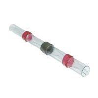 Втулка соединительная для проводов с термоусадкой RUICHI SST150-21, IP67, 22-18 AWG, 0,5…1,0 мм?, полиолефин, с припоем, красная маркировка | код 108103 | Ruichi