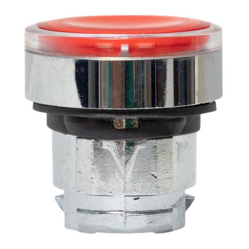 Механизм кнопки исполнительный XB4 IP65 плоский возвратный без фиксации с подсветкой красн. EKF XB4BW-R-65 фото 4