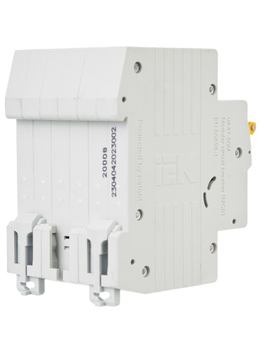 Автоматический выключатель ВА47-60M 3Р 2А 6кА С | код MVA31-3-002-C | IEK  фото 4