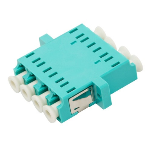 Адаптер оптический LANMASTER LC, OM3 корпус SC дуплекс, квадро | код LAN-4LC/S-AM-OM3 | LANMASTER