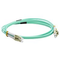 Патч-корд оптический LANMASTER, дуплексный, LC/PC-LC/PC, OM3, LSZH, 20 м | код LAN-2LC-2LC/OM3-20 | LANMASTER