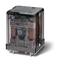 Реле силовое электромеханическое, монтаж на печатную плату, 3CO 16A, контакты AgSnO2, катушка 12B DC, степень защиты RTI, опции: нет | код 62.23.9.012.4000 | FINDER