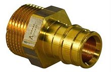 Штуцер Q&E 16 х 3/4' НР (R) DR-латунь | код 1023004 | Uponor