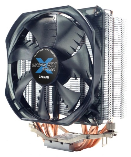 Устройство охлаждения(кулер) Zalman CNPS9X Optima Soc-AM5/AM4/1151/1200/1700 4-pin 16-26dB Al+Cu 180W 594gr LED Ret | код 1087662 | ZALMAN