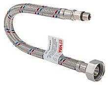 г/п для воды М10х18 - G1/2" 120см Гайка-Н.сталь/ниппель-Н.сталь | код. VTf.003.IS.0418120 | VALTEC