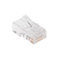 Разъем cквозной RJ-45(8P8C) под витую пару, UTP, CAT 5e REXANT | код 05-1020 | REXANT