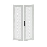 Дверь перфорированная двухстворчатая для IT-CQE 2000 x 600 RAL7035 | код RGITCPMD2060 | DKC