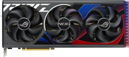 Видеокарта Asus PCI-E 4.0 ROG-STRIX-RTX4090-O24G-GAMING NVIDIA GeForce RTX 4090 24Gb 384bit GDDR6X 2610/21000 HDMIx2 DPx3 HDCP Ret | код 1900842 | Asus