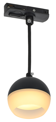 Светильник 4119 декор. трековый подвесной GX53 черный IEK | код LT-UCB0-4119-GX53-1-K02 | IEK фото 3