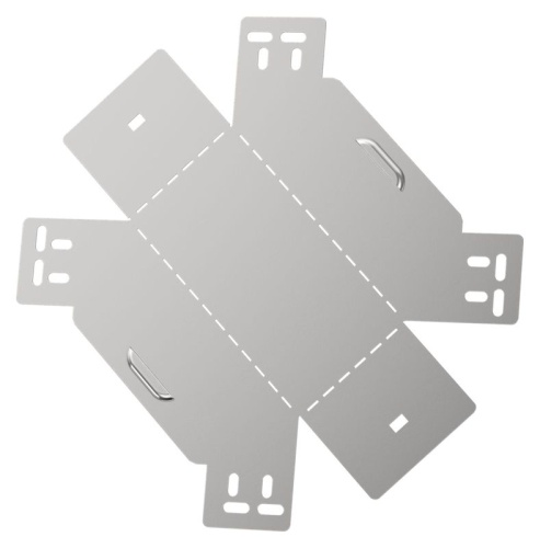 Угол вертикальный внутр. 90град. 100х100 0.6мм ESCA 3 IEK ES3-PN-90-100-100-06