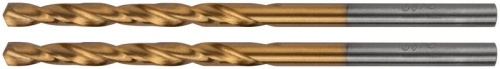 Сверла HSS по металлу, титановое покрытие, в блистере 3.2 мм (2 шт) | код 34332 | FIT фото 5 Сверла HSS по металлу, титановое покрытие, в блистере 3.2 мм (2 шт) | код 34332 | FIT фото 5