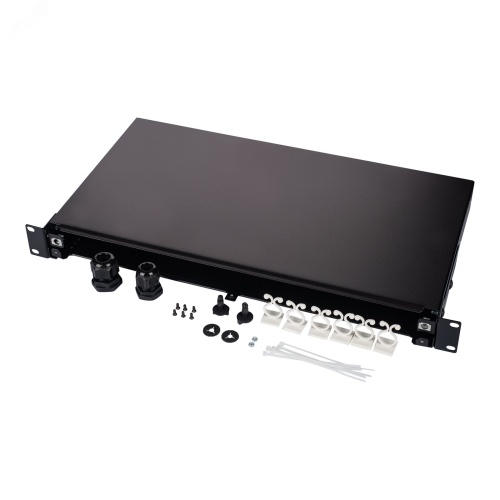 Панель оптическая коммутационная, 19', 1U выдвижная, без планок и адаптеров, черный | код DR-471841 | Datarex Панель оптическая коммутационная, 19', 1U выдвижная, без планок и адаптеров, черный | код DR-471841 | Datarex