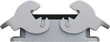 Открытое основание разъема REVOS, Size 10, с уплотнителем, с двумя металлическими защелками, материал корпуса: алюминиевый сплав | код 70.320.1028.0 | Wieland