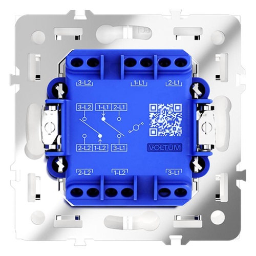 Переключатель проходной 2-кл. СП S70 10А механизм кашемир Voltum VLS020303 фото 4 Переключатель проходной 2-кл. СП S70 10А механизм кашемир Voltum VLS020303 фото 4