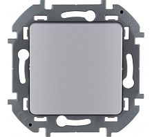 Механизм переключателя промежуточного 1-кл. Inspiria 10А IP20 250В 10AX винт. клеммы алюм. Leg | код 673682 | Inspiria(группа Legrand)