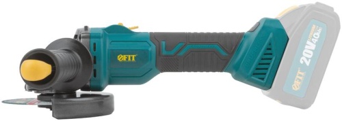 Шлифмашина угловая аккумуляторная 20 В, 3000-8500 об/мин, КлК 125 мм, 1,6 кг, регулировка оборотов, бесщеточный, коробка | код 79912 | FIT фото 3 Шлифмашина угловая аккумуляторная 20 В, 3000-8500 об/мин, КлК 125 мм, 1,6 кг, регулировка оборотов, бесщеточный, коробка | код 79912 | FIT фото 3