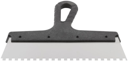 Шпатель фасадный зубчатый 250мм/зуб 6мм нерж. КУРС 06607 фото 4