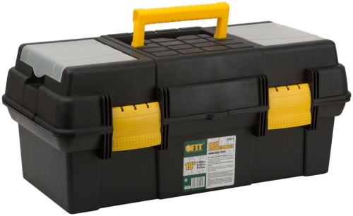 Ящик для инструмента пластик. 19дюйм ( 485х245х215мм ) FIT 65553