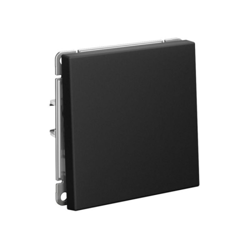 ARTGALLERY 1-клавишный ВЫКЛЮЧАТЕЛЬ КНОПОЧНЫЙ, механизм, быстрозажимные клеммы, КАРБОН | код GAL001015S | Systeme Electric фото 7