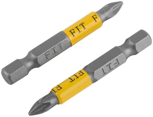 Биты кованые сталь S2 односторонние 50 мм PZ1 Профи 2 шт блистер | код 57514 | FIT фото 5 Биты кованые сталь S2 односторонние 50 мм PZ1 Профи 2 шт блистер | код 57514 | FIT фото 5